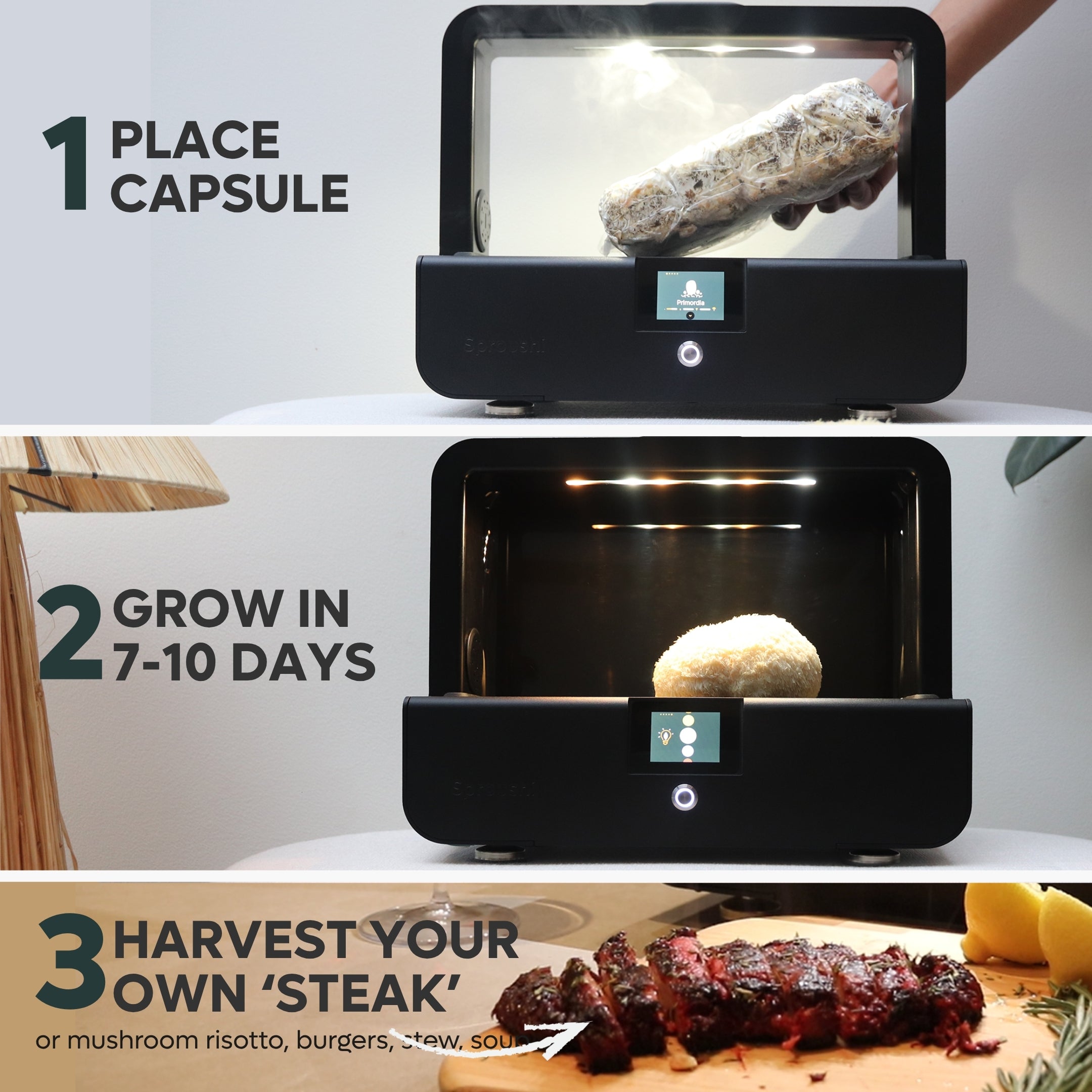 Sproushi Forest Green | Device Only